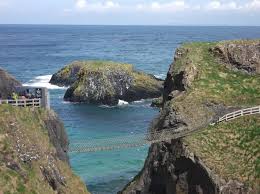 crossing the carrick a rede rope bridge