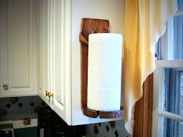 Vertical Wall Mount Paper Towel Holder
