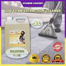 5l extraction cleaner low foam carpet