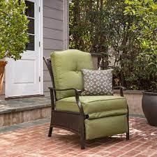 Cushion Wicker Outdoor Lounge Chair