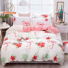 Fl Queen King Quilt Cover Bed Linen