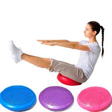 5 Color, Thicken Inflatable Massage Yoga Mat Soft PVC Exercise Balance Pad Pilates Cushion, Sport Fitness Equipment|cushion blanket|cushion engagementequip shop - AliExpress