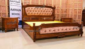 Elegant King Size Bed With Storage Yt 404