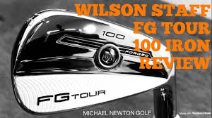 wilson staff fg tour 100 blade iron