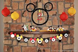 mickey mouse birthday banner free