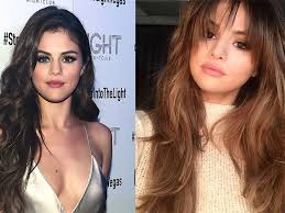 selena gomez cures her hairstyle