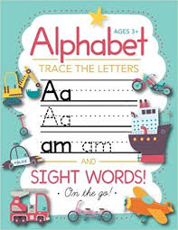 Amazon Com Trace Letters Of The Alphabet And Sight Words