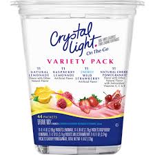 Crystal Light On The Go Drink Mix Variety 44 Ct
