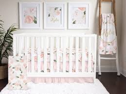 Fl Crib Bedding Girl Nursery Set