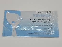 travel lite makeup remover wet wipes
