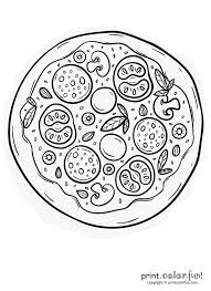 Beautiful printable drawings for kids. Download Or Print Your Page Here Pizza Coloring Page Kids Printable Coloring Pages Coloring Pages