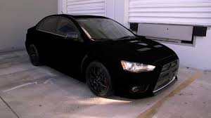 With more than 20 million cars serviced, maaco is the #1 body shop in north america to help you turn the car you drive, back into the car you love. Mitsubishi Lancer Goes Dark With Black Paint That Absorbs 99 Of Light