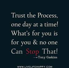 Trust the process the process is a philosophy that simplifies the complexities of life. Quotes About Trust The Process 50 Quotes