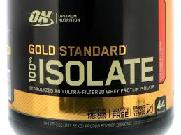 gold standard 100 isolate nutrition