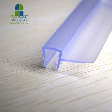 Pvc Shower Seal Weather Strip For Glass