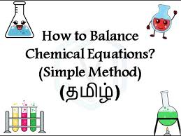 Balancing Chemical Equations Tamil