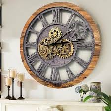The Gears Clock Oversized 23 8 Wall