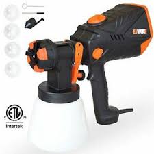 Details About Electric Paint Spray Gun 3 Patterns 4 Nozzle Sizes Adjustable Home Paint Sprayer