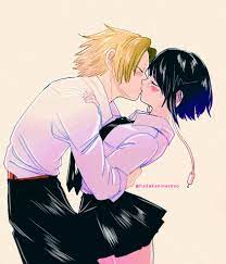 Caught in the kiss [@hadakaninareyo] : r/KamiJirou