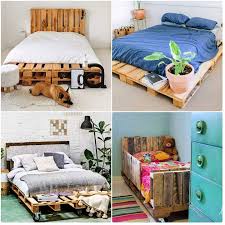 Diy Pallet Bed Frame Ideas And Plans