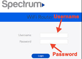 spectrum router default login and
