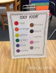 Easy Mini Anchor Chart Holder Crayons And Whimsy