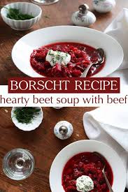 clic borscht recipe beet soup