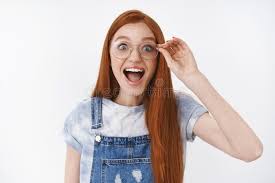 525 likes · 8 talking about this · 1,016 were here. Lively Surprised Cute Attractive Redhead Girl Long Natural Red Hair Touch Glasses Open Mouth Amazed Smiling Broadly Stock Photo Image Of Amused Happy 156686468
