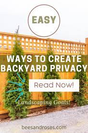The zonal planning rules regulate both these factors. 10 Ways To Create Privacy Without A Fence Bees And Roses