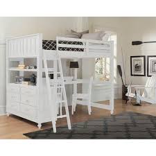 The cost of these full bunk bed with desk is major merit because they come with low price tags despite their abundant benefits. Weebluefish Wood Full Loft Bed With Desk