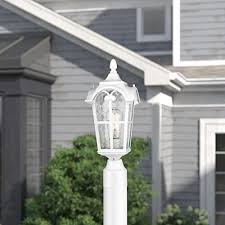 Exterior Lamp Post Light Aluminum