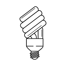 Лампа энергосберегающая рисунок - 46 фото