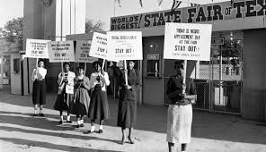 naacp picket the texas state fair in 1955