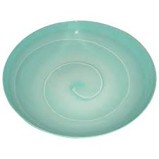 Beautiful 16 3 8 Signed Original Handmade Italian Art Glass Bowl Crea