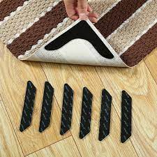 rug corner rubber holder adhesive mat