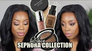 full face of sephora collection makeup