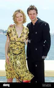 Julia Stiles and Luke Mably at the Cannes Film Festival 2003. Three quarter  length. Â©Doug Peters/allaction.co.uk Stock Photo - Alamy