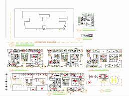 hospital in autocad cad free