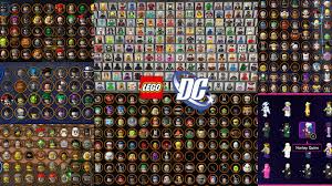 all dc characters in lego videogames
