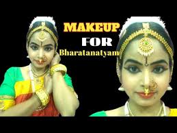 bharatanatyam makeup tutorial for