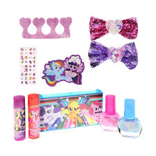 little pony cosmetic set with backpack