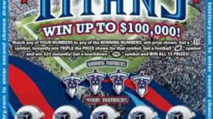 Titans Partner With Tennessee Lottery On Scratch Off Game
