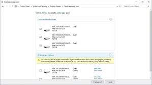 how to combine multiple storage drives