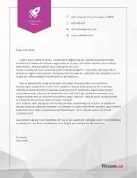 The letterhead usually has the logo of the company along with address, phone, and a formal letter has the sender's address and the date in the upper right corner, unless it is written on letterhead. 45 Free Letterhead Templates Examples Company Business Personal
