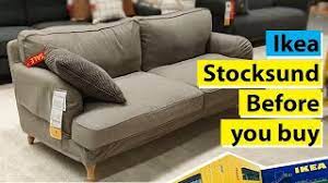 ikea stocksund sofa quick review you