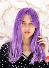dye dark hair purple without bleaching