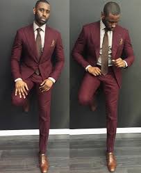 Shopping for a suit online can seem like a daunting experience but it needn't be with our handy guide. Classy Burgundy Wedding Mens Suits Slim Fit Bridegroom Tuxedos For Men Two Pieces Groomsmen Suit Cheap