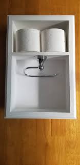 Recessed Toilet Paper Holder Niche With