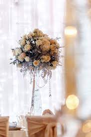 Luxury Wedding Decor With Flowers And