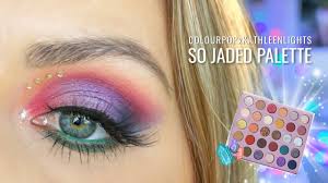colourful makeup tutorial colourpop